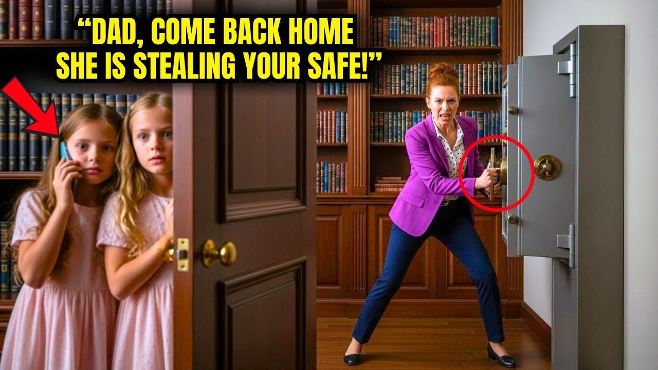 The twins call their millionaire father accusing the stepmother: 