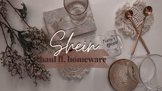 SHEIN HAUL 2020 *part one | homeware + quick try-on