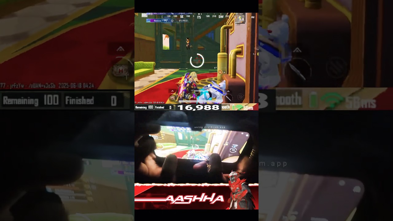 Rush Gameplay with HandCam💀🔥 