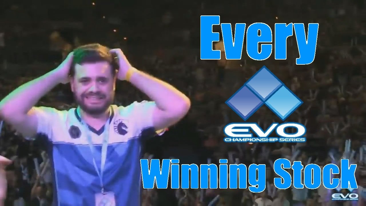 Super Smash Bros. Every EVO Winning Stock + Resets (as of January 2017)