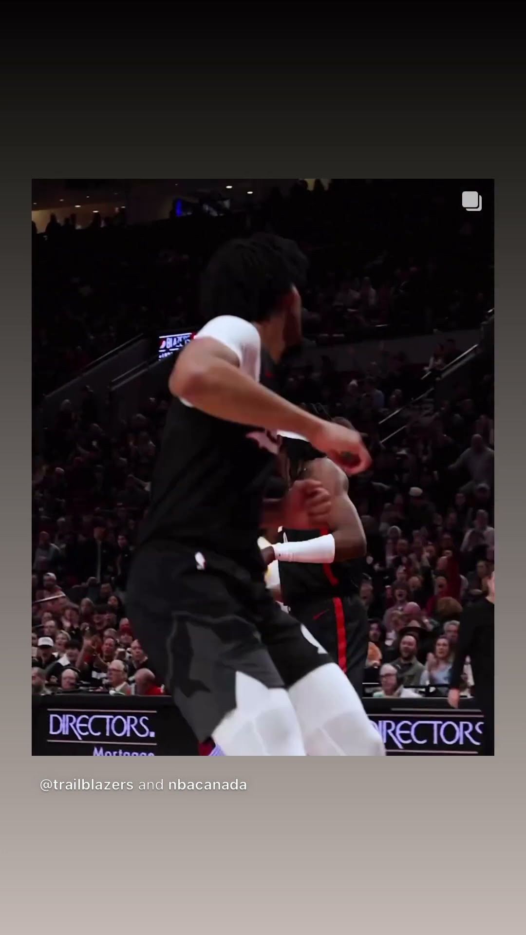 He took a leap of faith #hoodnews #shaedonsharpe #dunk #trailblazers #basketball #how #omg