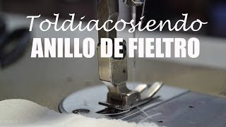 TUTORIAL - Anillo de fieltro | Toldiacosiendo
