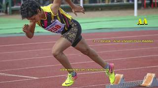 WOMEN'S 400m HURDLES SEMI-3 / ALL INDIA UNI. SPORTS MEET-2019