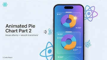 React Native Custom Animated Pie Chart (Part 2) | Interactive Hover Effects + Reanimated Animations