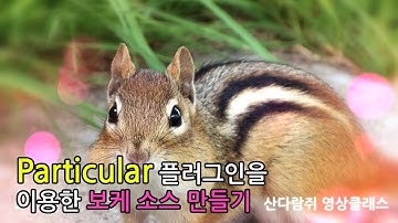 Particular 플러그인으로 보케 소스 만들기 (실시간 스트리밍)