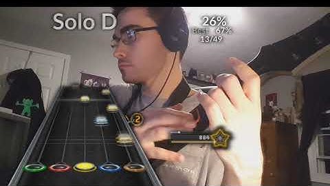 Clone Hero   Cliffs of Dover Solo D 100% FC Tapping Practice