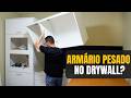 Fixação de Armários Suspensos em Parede de Drywall com Segurança