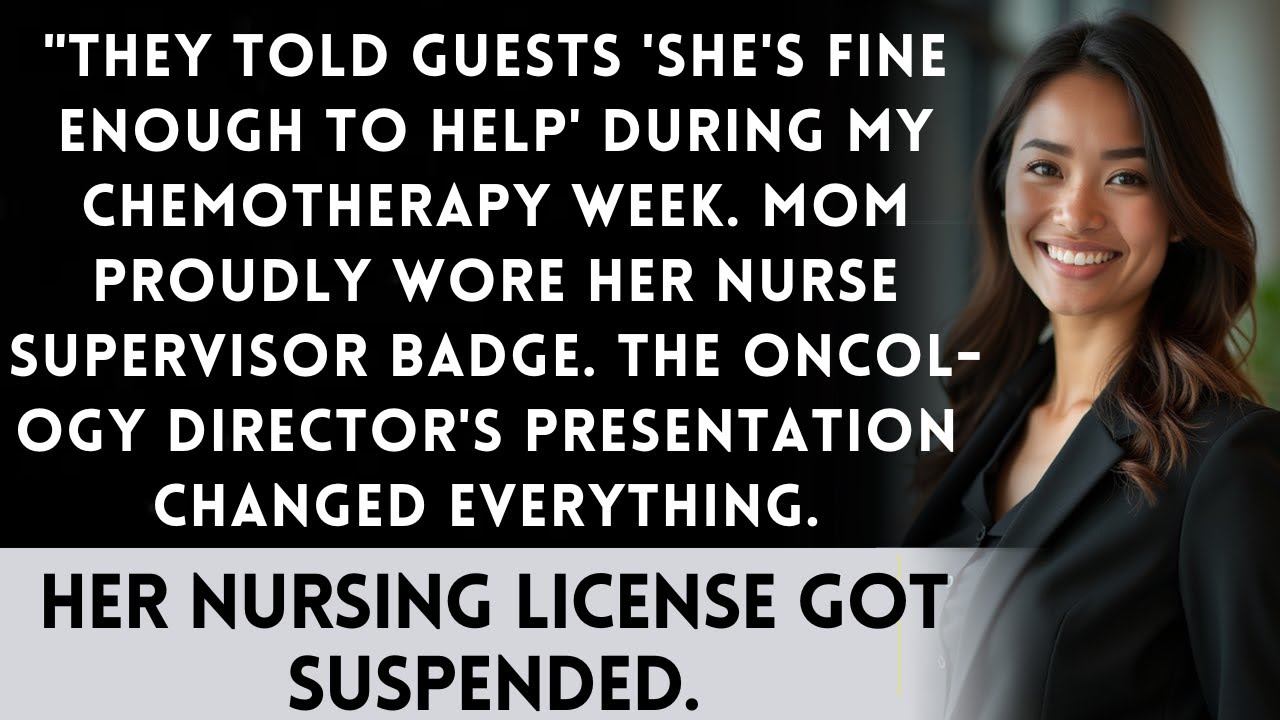 На больничном гала-вечере меня заставили подавать напитки, пока мой врач не показал мне результаты.