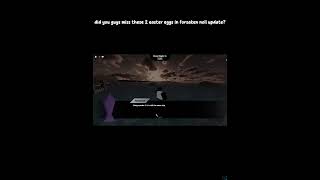 2 easter eggs in noli update forsaken #forsaken #fypシ゚viral #roblox #roblox #fypviralシ #fypage