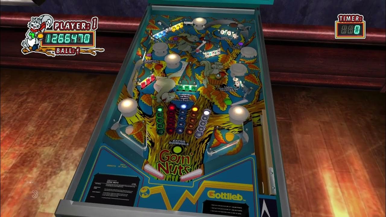 Pinball Arcade/PS5, GOIN NUTS YouTube