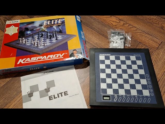 Saitek Kasparov Elite Chess Computer Electronic Chess Set -  Portugal