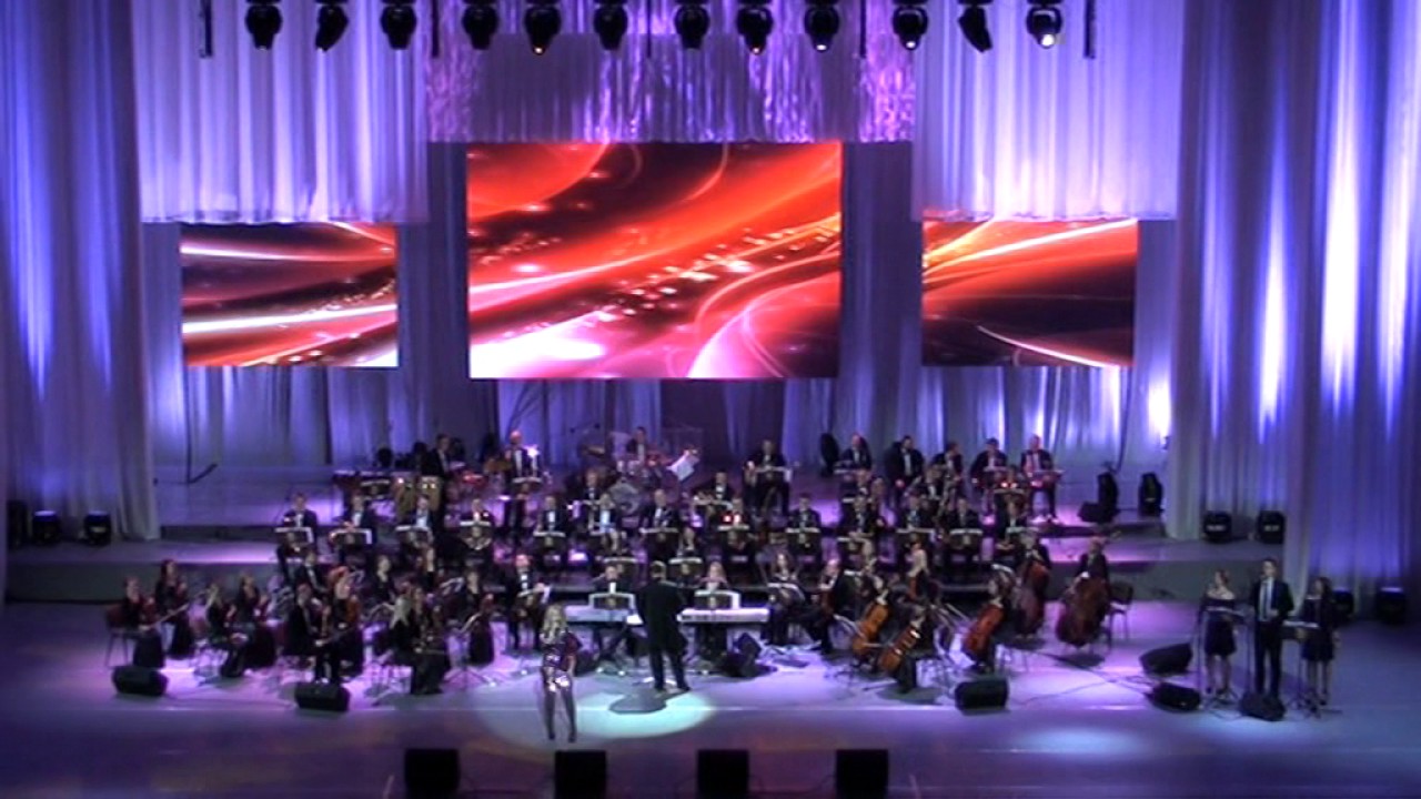 Концерт президентского оркестра в доме музыки.