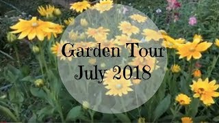 Backyard Garden Tour (July 2018) - Vegetables and Cut Flowers