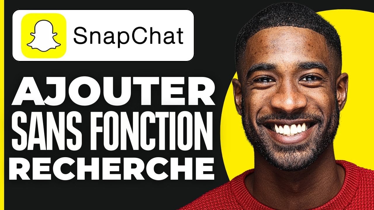 Comment Ajouter Quelqu'un Sur Snap Sans La Fonction Recherche ( 2024