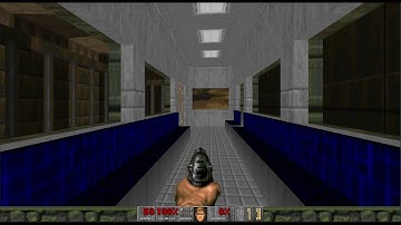 DOOM Chainworm Kommando Walkthrough (U.V. 100%), Map 1: Hillside Base