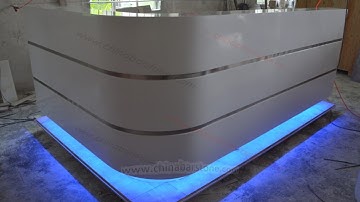 Corian reception desk