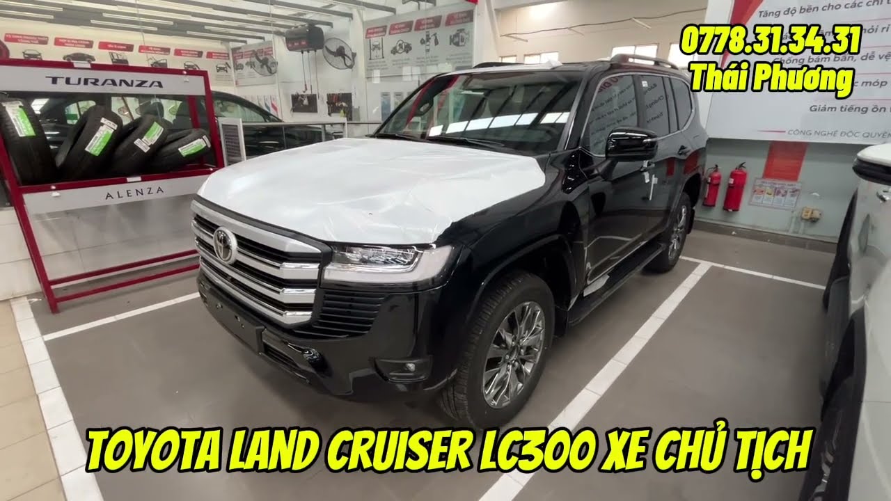 Review chi tiết xe Toyota Land Cruiser LC300 xe cho Chủ Tịch