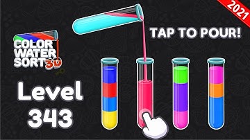 Color Water Sort Puzzle: Liquid Sort It 3D - Level - 343 | Hire Games