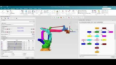 Define kinematic of Nachi MC1000DL in Process Simulate