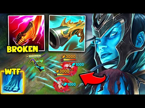I DISCOVERED THE MOST BROKEN KALISTA BUILD OF ALL-TIME! (32 KILLS, FULL LETHALITY)