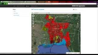 Health Situation in GIS maps, Bangladesh screenshot 5