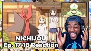 YOU CAN'T JUST REPLACE SAKAMOTO LIKE THIS!!! | Nichijou Episode 17-18 Reaction