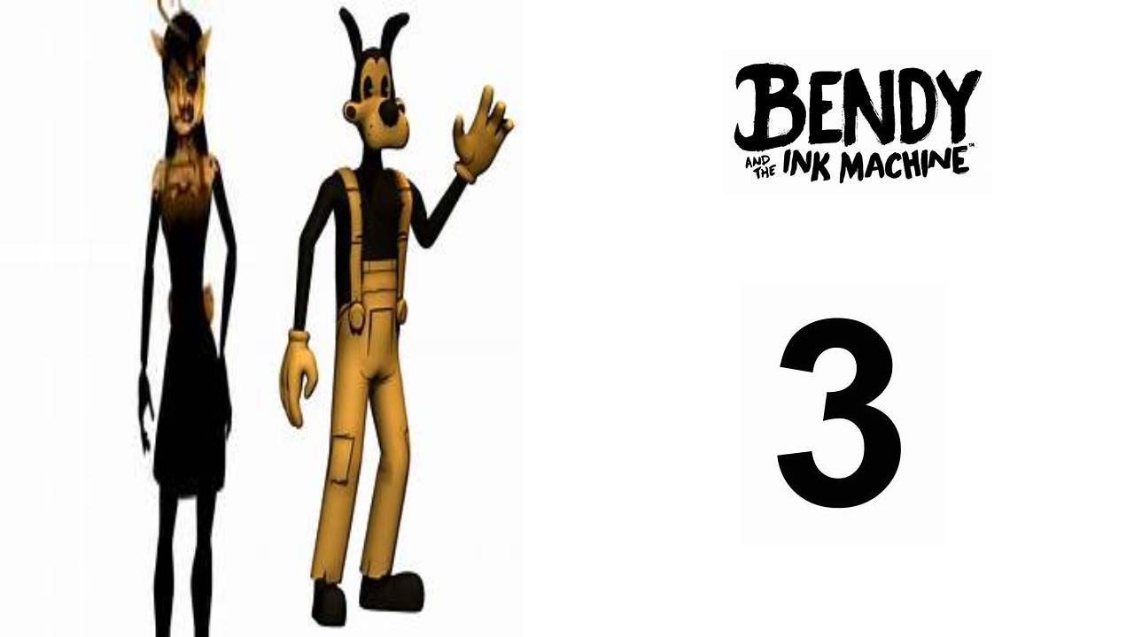 Bendy and the ink machine chapter three playthrough - YouTube