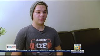 20-year-old foster kid receives new furniture for apartment
