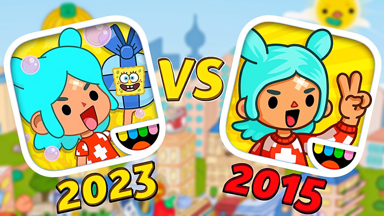 NEW vs OLD ❤️️ 2015 vs 2024 ❤️️ Toca Life World ❤️️ Toca Boca 