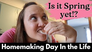 READY FOR SPRING! 🌻 || Day In the Life of a Homemaking + Homeschooling Mom