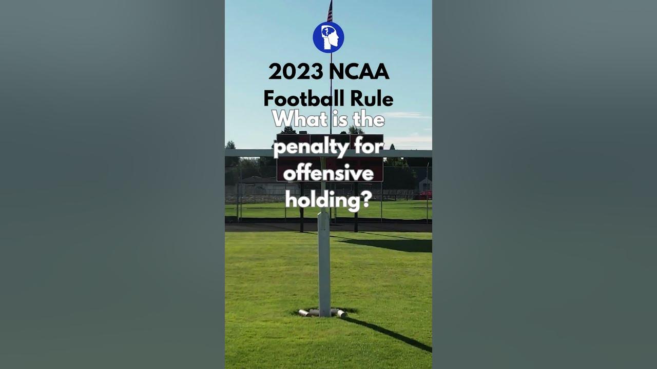 NCAA Football Rules Question 2023 DAVE Systems Inc YouTube