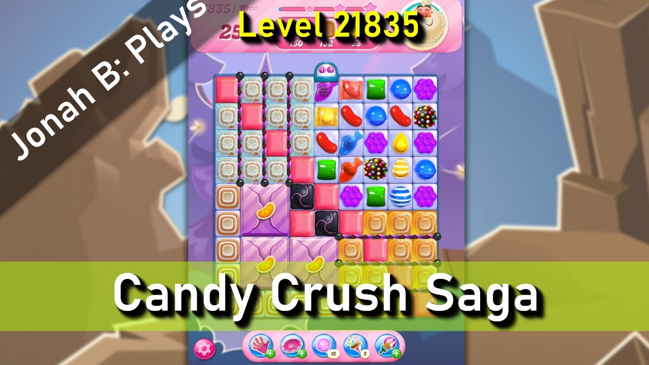Candy Crush Saga Level 21835 - YouTube