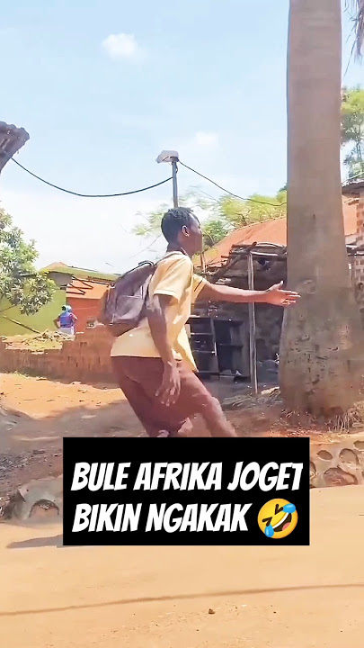 Bahagia Itu Sederhana ❗Bule Afrika Joget Bikin Ngakak  #lucu #ngakak  #lucungakak  #lucuabis #short
