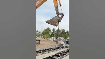 Cách di dời 2 tấm bê tông công trình cầu Rạch Miễu 2, ngay chân cầu | MAI TIỀN GIANG #short #1814