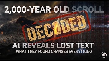 AI Decoded a 2,000-Year-Old Scroll Burned by Vesuvius - What They Found Changes Everything