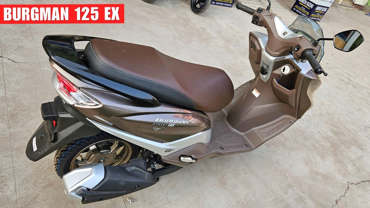 2026 Suzuki Burgman 125 EX OBD-IIB Review - New On Road Price & All Colors | Mileage