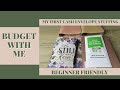 First Time Cash Envelope & Sinking Funds Stuffing (Beginner Friendly) | SimplyKay