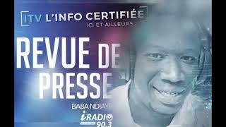 REVUE DR PRESSE DU 20 OCTOBRE 2023 AVEC BABA NDIAYE