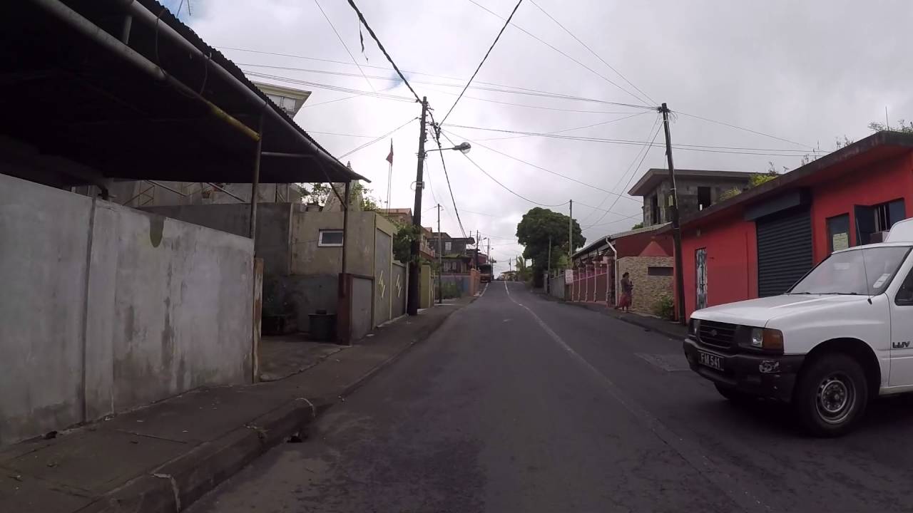 Ile Maurice Route vers Curepipe, Gopro / Mauritius Road to Curepipe, Gopro