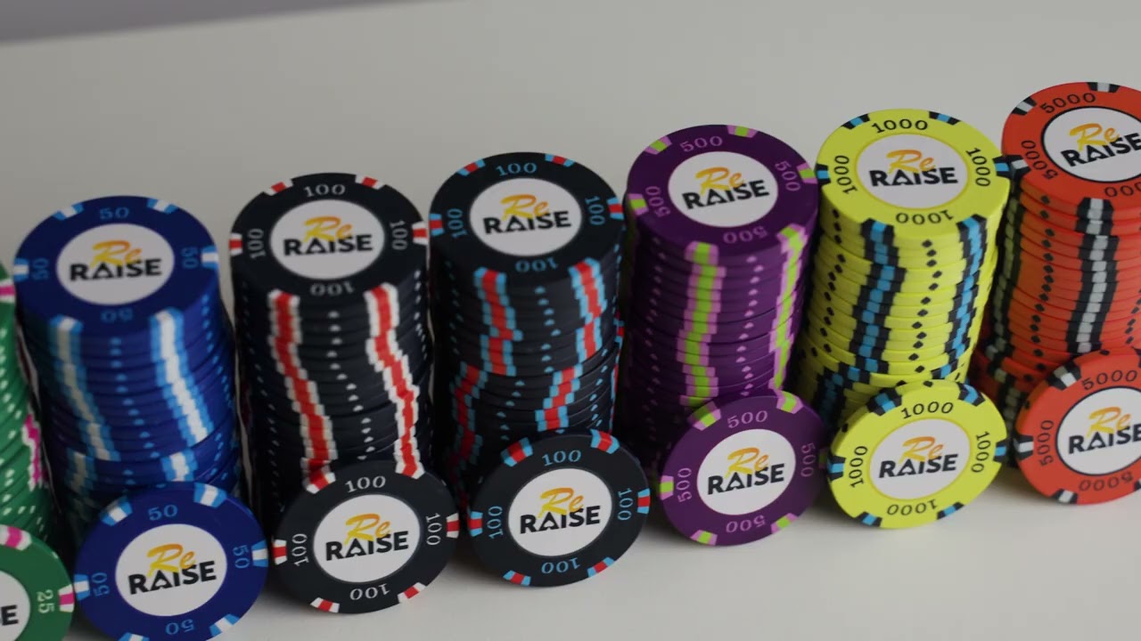 Reraise R7 Premium Ceramic Poker Chips