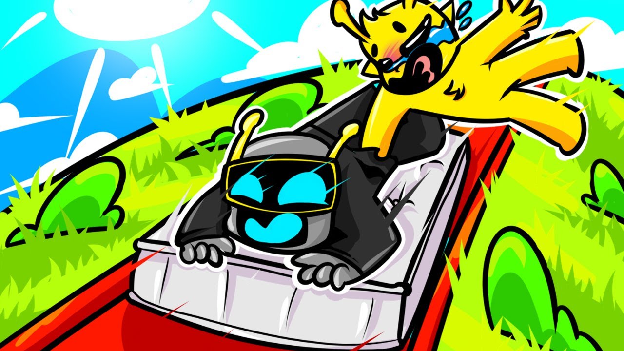 FUN BOT y SIMÓN Se LANZAN por UNA RAMPA GIGANTE🔥INCREDIBOX en ROBLOX ...