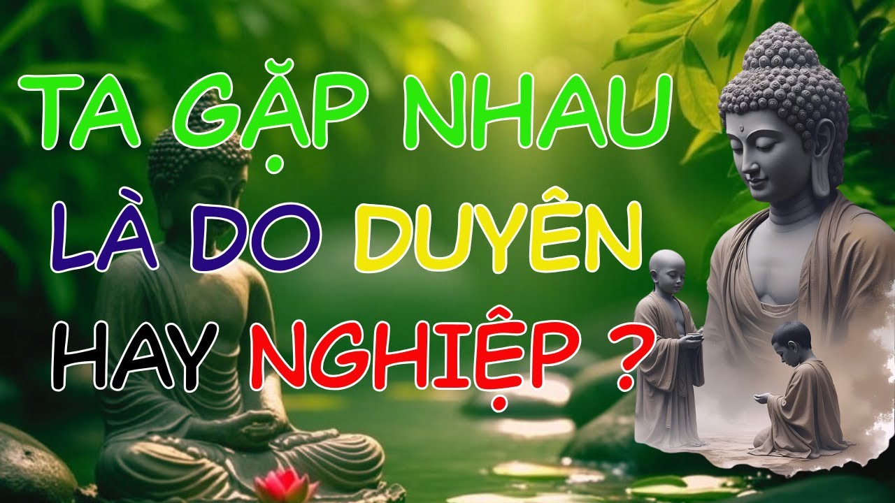 Mọi Cuộc Gặp Gỡ, Điều Có DUYÊN Và NGHIỆP - Đừng Oán Trách, Chấp Ít Khổ Ít   - Biết Buông Sẽ An.