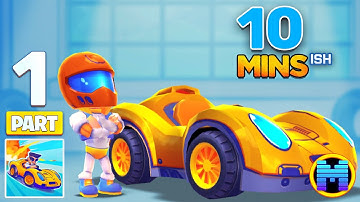 🆕 • Racing Heroes Gameplay, an online multiplayer racing game. iOS Android Ep.1 | Max Level Gaming