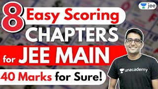 8 Easy scoring chapters for JEE Main | Unacademy JEE | Chemistry | Ashwani Tyagi