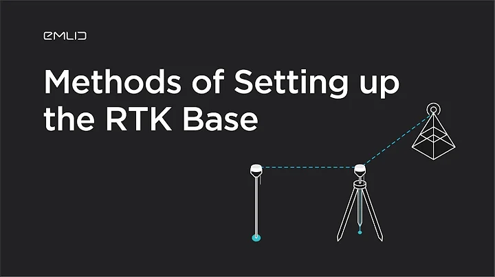 How To Properly Set Up The RTK Base | Different Methods of Setting up the RTK Base