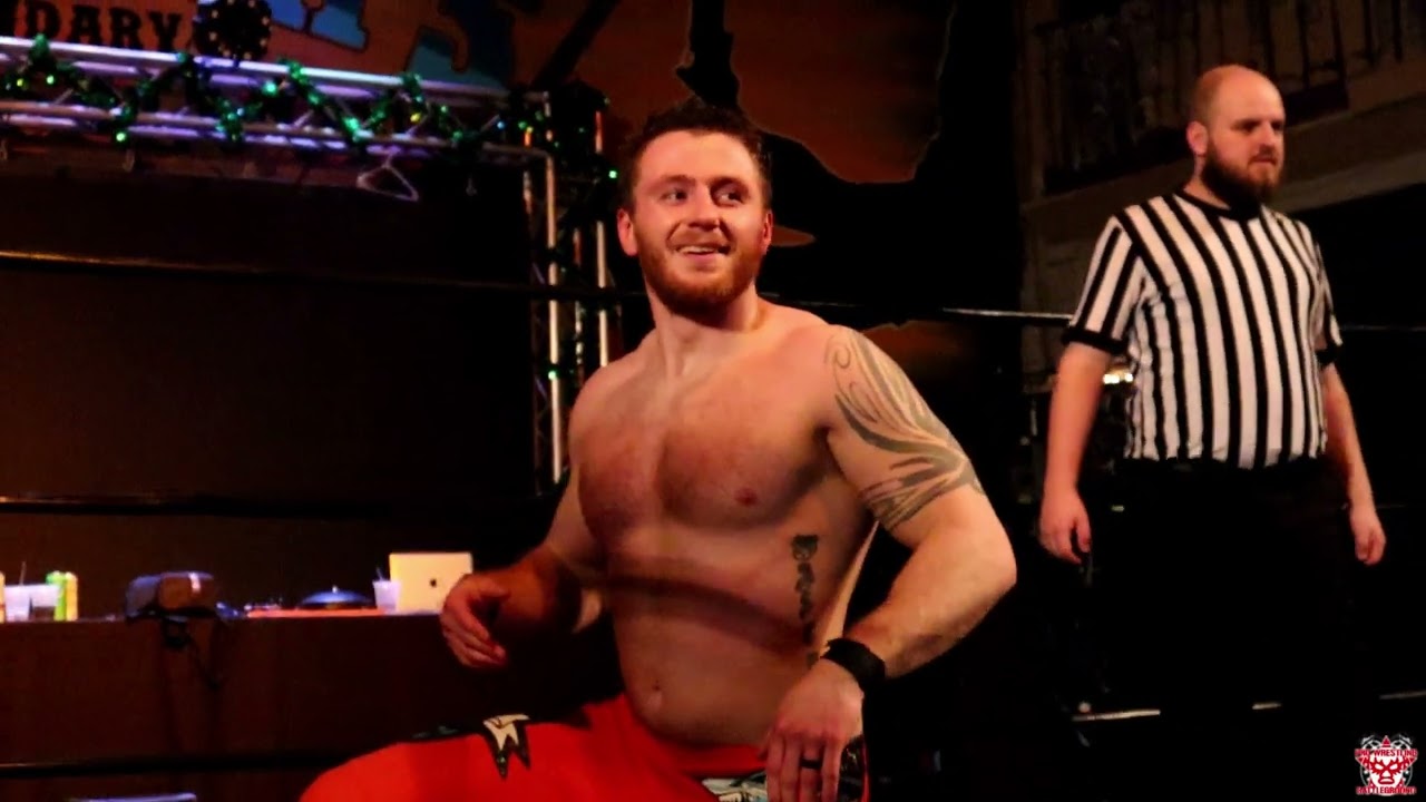 Travis Titan vs. Brandon Gore. Pro Wrestling Battleground. March 2023.