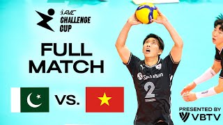 PAK 🇵🇰 vs. VIE 🇻🇳 - AVC Challenge Cup 2024 | Quarter Final - presented by VBTV