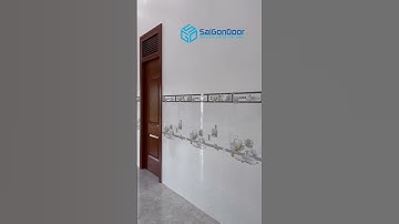 Hoàn thiện công trình lắp đặt full cửa thép vân gỗ #saigondoor #cuadep #cuathepvango