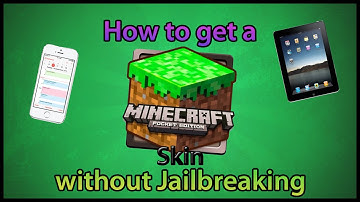  How to change your Minecraft Pocket Edition Skin! [NO JAILBREAK] 