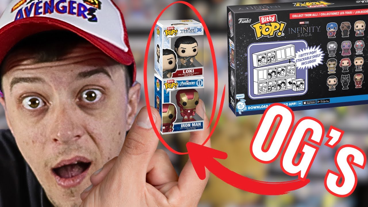 Unboxing the Marvel Bitty Pops! #funkopop #funkotiktok #bittypops